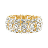 STONE W/PEARL BRACELET